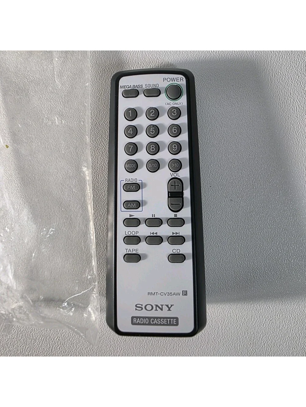 Sony RMT-CV35AW Radio Cassette Remote Control New Still In Package